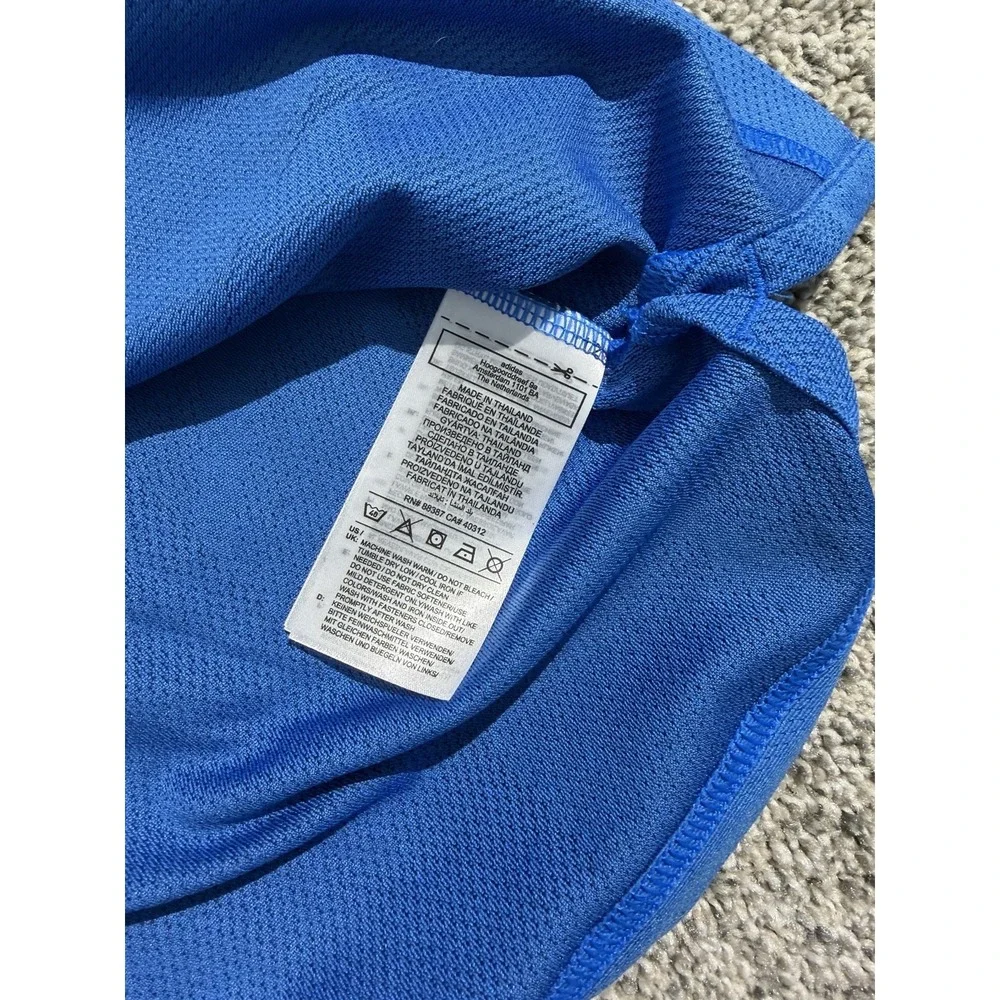 (2) Men's 2XL‎ XXL Golf Polo Adidas Callaway NWT - EUC BLUE Opti-Dri
